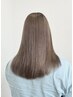カット＋透明感カラー＋髪質改善トステア/moltimaトリートメント　￥16830