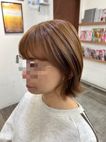 アクティブ 梅島店(Active)&nbsp;ベージュカラー/レイヤーボブ