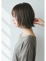 アントワープトーキョー(antwerp TOKYO)&nbsp;30代40代50代ハイトーン外ハネボブフェイスレイヤー髪質改善