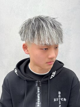 ルースト 西院店(ROOST) パイルツイスト×ホワイトハイライト