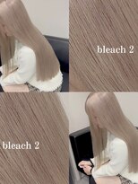 ベレーザ 渋谷(BELEZA)&nbsp;12874艶髪ホワイトブロンド髪質改善ミルクティーベージュロング