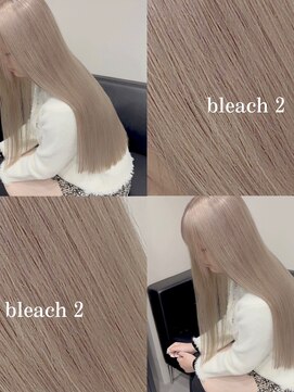 ベレーザ 渋谷(BELEZA) 12874艶髪ホワイトブロンド髪質改善ミルクティーベージュロング