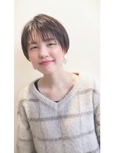 オリザヘアー 鎌取(oryza hair) 【oryza hair】耳かけショート/ショートボブ/チェスナット