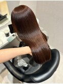 髪質改善モテ髪イメチェン美髪愛されチェリーブラウン