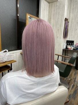 ヘアスタジオワン 藤沢店(HAIR STUDIO ONE) ピンク