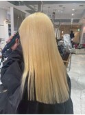 blond/ハイトーン/ケアブリーチ/ホワイトカラー/ダブルカラー