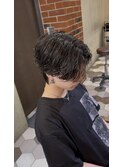 MEN'S HAIR/束間ショート/コンマヘア/ツーブロックマッシュ
