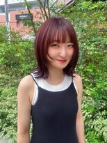 ヘアメイク シュシュ(Hair make chou chou)&nbsp;顔周りレイヤーミディアム