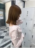 切りっぱなしボブ