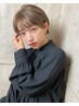 カットなし☆【ダメージ40％減】オーガニックリタッチカラー　￥6000