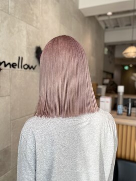 メロウバイケンジ(mellow by KENJE) 【くすみピンクベージュ】