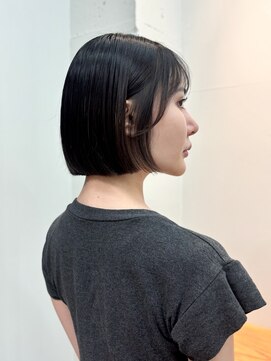 エニエンメイクス 立川(ENIEN MAKE'S) ミニボブ、切りっぱなしボブ、