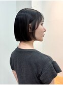 ミニボブ、切りっぱなしボブ、