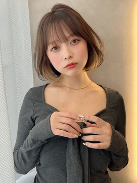 オムニス 表参道(Omnis) ハイレイヤー/ミディアム・ボブ/20代/30代/顔周り・フェイス