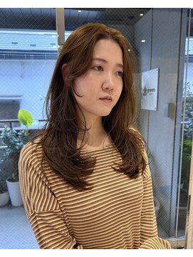 グリーン 町田(green) 【ミディアム】ざっくりフェイスレイヤー