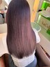 (佐野指名)似合わせカット＋透明感カラー ケラフェクト3stepトリートメント付