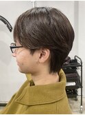 MEN’S HAIR/シースルーマッシュ/フェザーパーマ/松戸駅