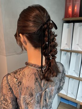 シャルムバイケンジ(Charm.by KENJE) 【TANAKA】結婚式/銀座/ヘアセット/アレンジ/有楽町/カチモリ