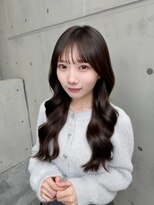 メイバイリーブル 表参道 原宿(May by Livre)&nbsp;アイドル前髪シースルーバングシースルーぱっつんロングヘア