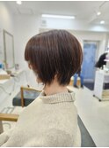 骨格に合わせた大人ショート