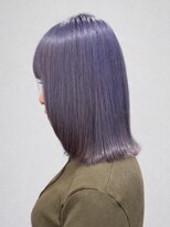 コタ 水戸(COHTA)&nbsp;透明感ラベンダーグレージュ切りっぱなしボブ