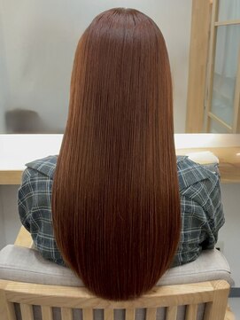 エクラート リアーラ 横浜店(ECLART Reala) 髪質改善×オレンジカラー☆藤原