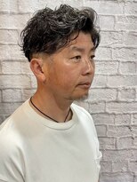 グレイスフルバーバーロンドン 大宮店(Graceful Barber London)&nbsp;【50代 男性】ビジネスツーブロックパーマ