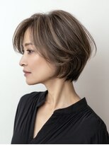 クルム いわき(guleum) ミルクティーブロンド/ダークブルー/デジタルパーマ/いわき