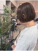 ミニボブ×髪質改善トリートメント