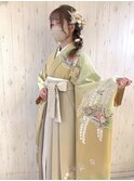 サイド編みおろし
