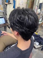 エーアイ メン 早稲田店(Ai MEN)&nbsp;ニュアンスパーマ/ニュアンスウルフ/ダウンバング[早稲田/men's]