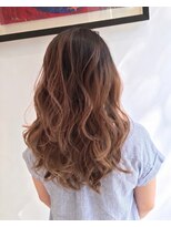 アッシュ 川崎店(Ash)&nbsp;グラデーションカラー　グレージュ　ブリーチあり