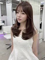 フォンズ(FONS)&nbsp;ワンカールレイヤー＊ショコラグレージュ＊顔周りカット