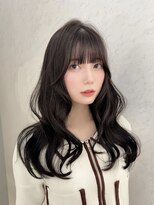 クム(kumu)&nbsp;レイヤーカット/韓国ヘア/縮毛矯正/顔周りカット/透明感カラー