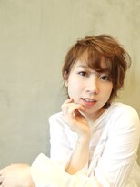ロミ(ROMI)&nbsp;☆無造作ウェーブ☆ニュアンスパーマショートボブ☆