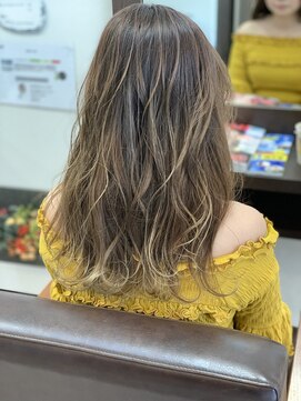 ウーデヘアー(ode hair) グレージュカラー