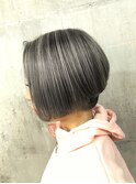 【MIRAC町田店河原崎】シルバーグレージュハイライト