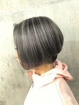 ミラク 町田(MIRAC)&nbsp;【MIRAC町田店河原崎】シルバーグレージュハイライト