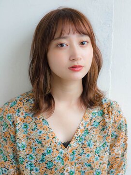 リリアン 青山(relian) ゆるふわパーマネイビーカラー美髪