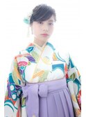 着物ヘア♪卒業式袴着付けヘアセット♪♪