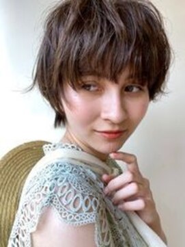 グリーン 渋谷(green) マッシュショート×パーマ