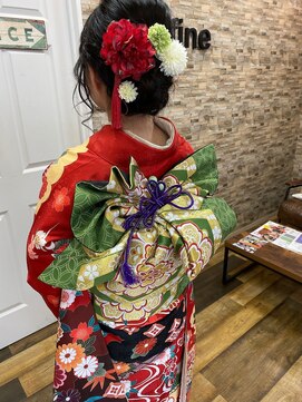 アルファ 姪浜店(alpha) 成人式ヘア