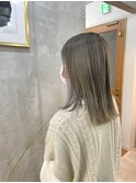 sand beige×lavender