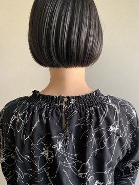 ブルー(BLUE) #BLUEボブ　馴染むボブ