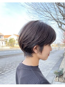 グート ヘアーメイク(gut HAIR MAKE) 丸みショート