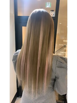 ラフ 難波店(LAFF) #黒髪#ボブルフ#ネビージュ#小顔#ワンレン