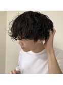天神【ソワレ】マッシュパーマ