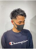 極細ハイライト/スキンフェード