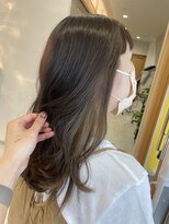 ベルバイヘアスイッチ(by hairswitch)&nbsp;アッシュベージュ☆イヤリングカラー