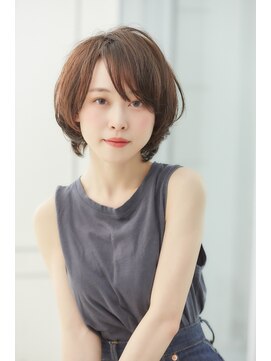 ミチオ ノザワ ヘアサロン ギンザ(Michio Nozawa HAIR SALON Ginza) 【池上 まさよし】曲線×ひし形シルエット